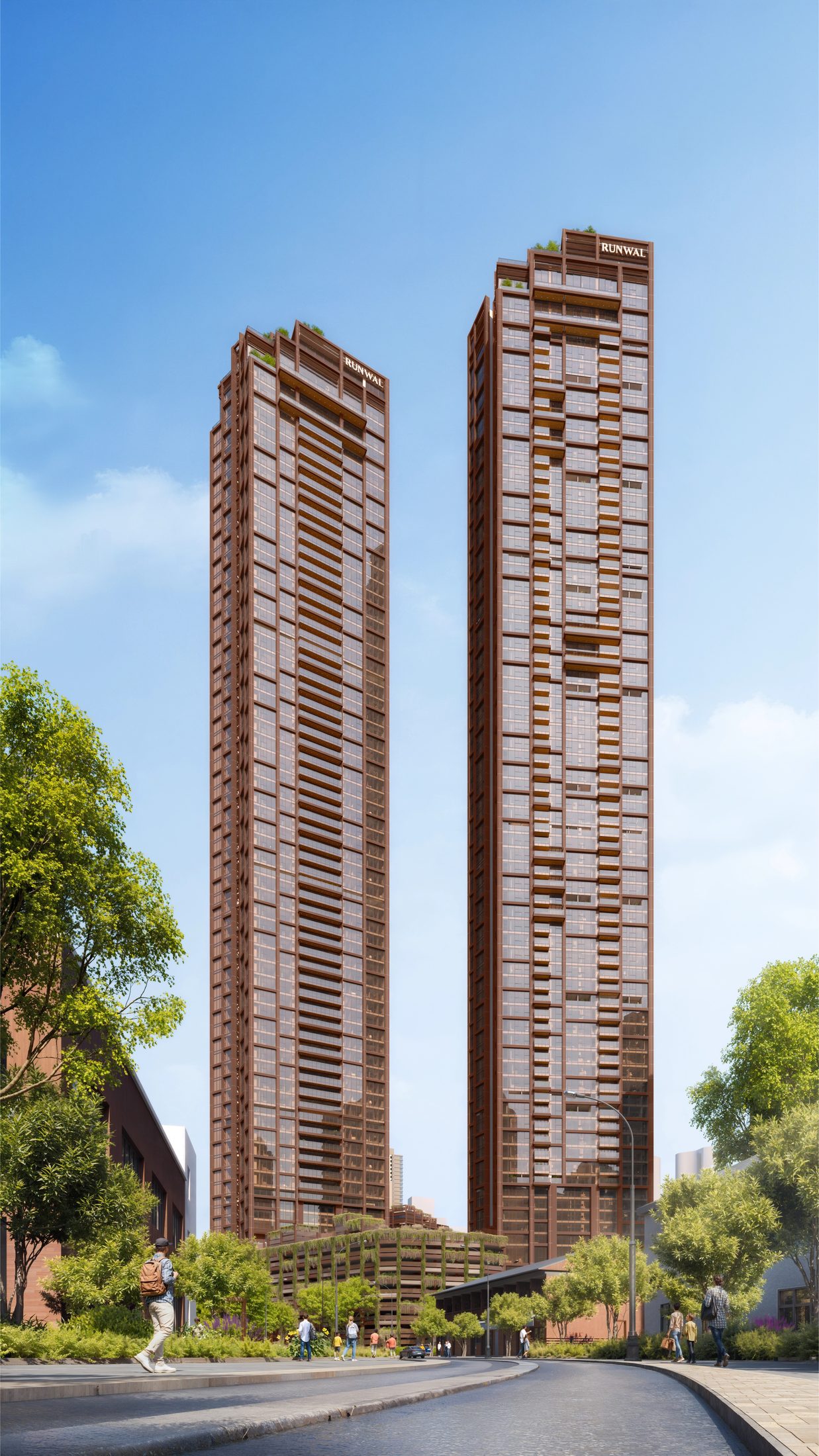 Artist’s impression of Runwal Raaya elevation